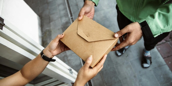 寮における郵便物の受け取り方法