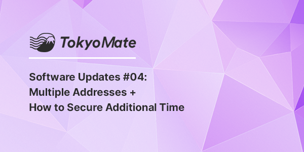 Software Updates #04: Multiple Addresses 