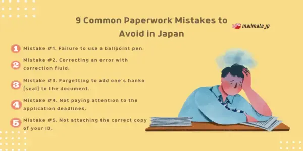 9 Common Paperwork Mistakes to Avoid in Japan