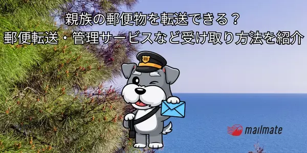 親族の郵便物を転送できる？郵便転送・管理サービスなど受け取り方法を紹介