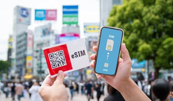 Can I use a Japanese phone number with an eSIM 