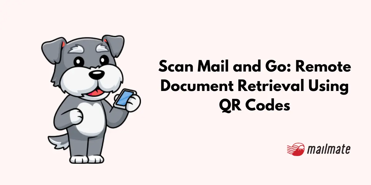 Scan Mail and Go: Remote Document Retrieval Using QR Codes