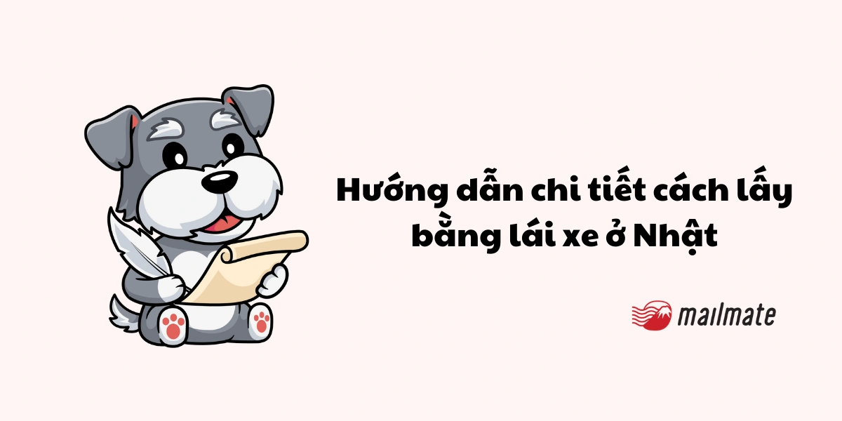 Hướng dẫn chi tiết về quá trình học bằng lái xe ở Nhật