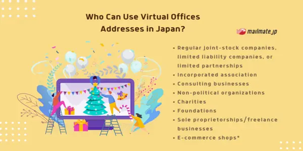 9 Businesses That Can Not Use a Virtual Office Address in Japan?