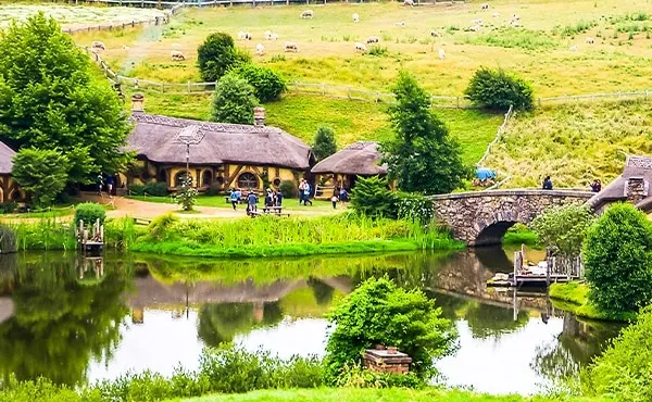 For the LOTR fan, take an online tour of NZ’s Hobbit Village