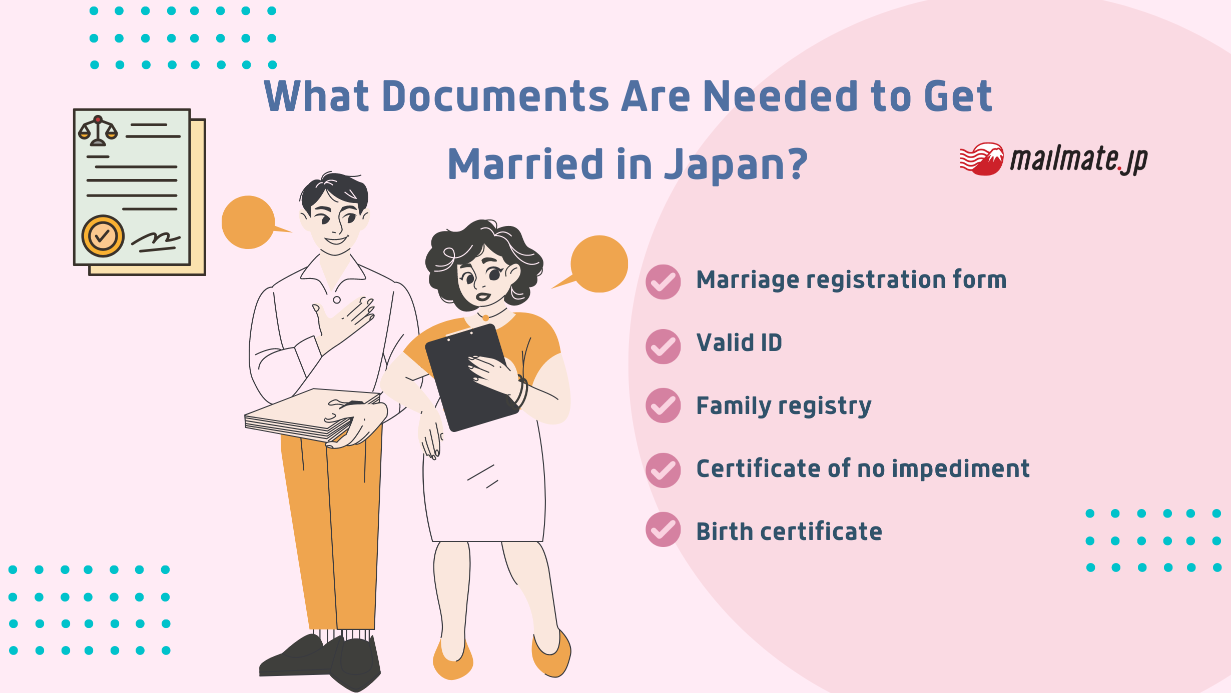 How to Get Married in Japan: Document Checklist + Step-by-Step Guide