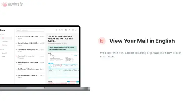 MailMate Your Mail In English