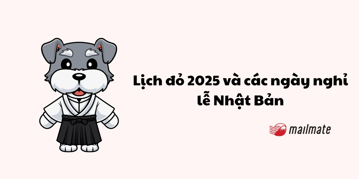 Lịch đỏ 2025 và các ngày nghỉ lễ Nhật Bản