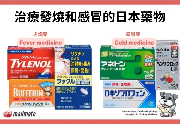 Japanese fever and cold medicine