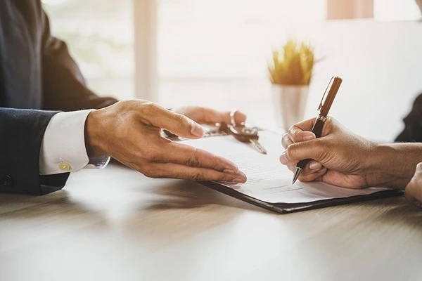 its reassuring to use support services when signing a rental contract! 