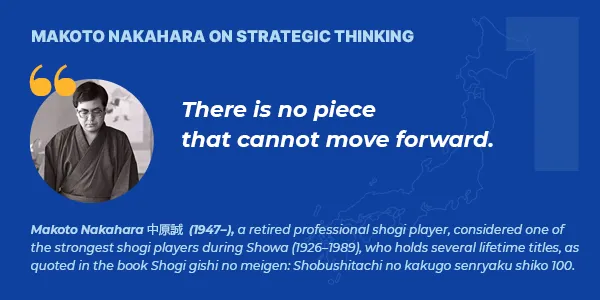 Makoto Nakahara on strategic thinking