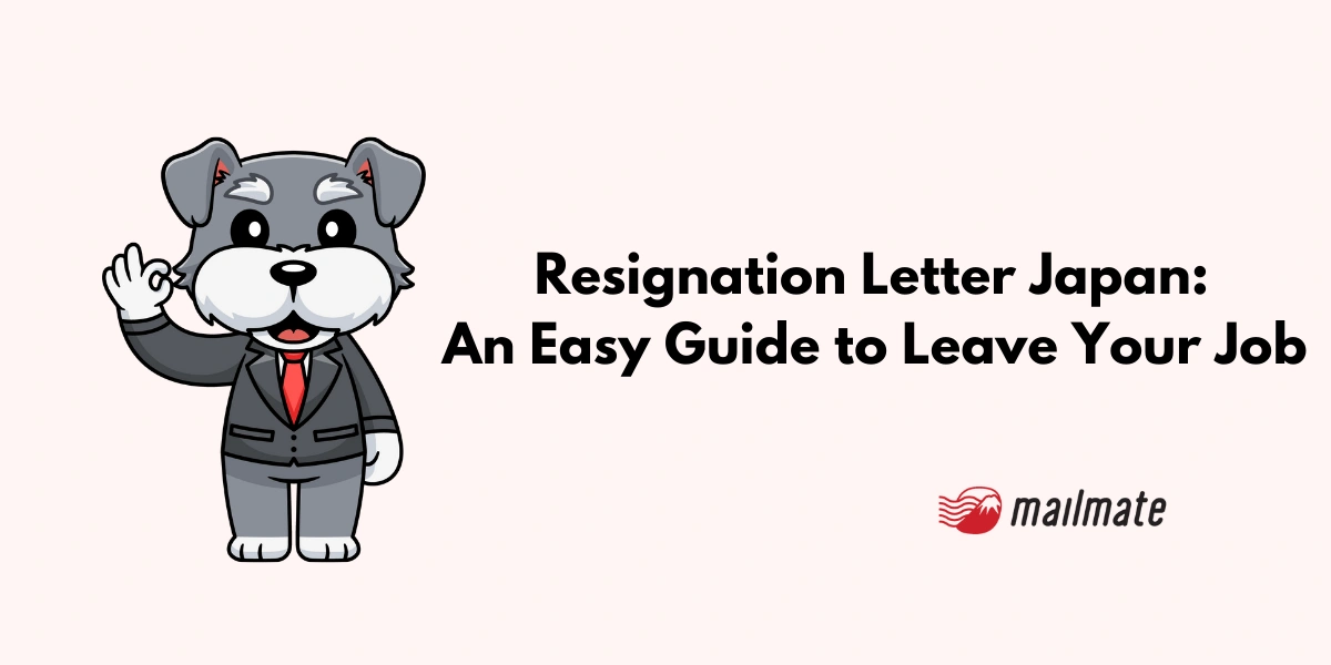 Resignation Letter Japan: An Easy Guide to Leave Your Job