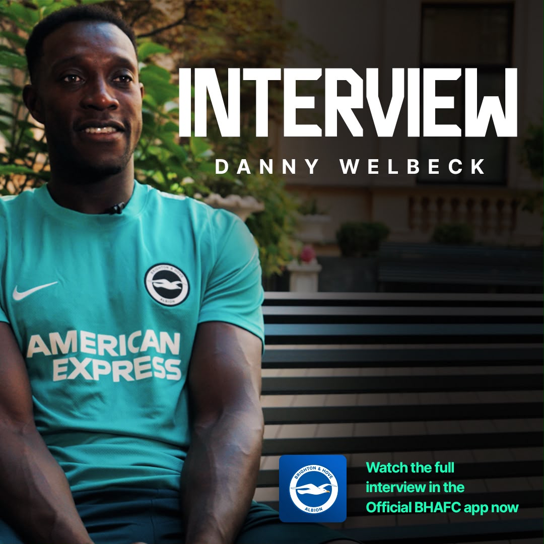 Danny Welbeck's farewell message to the fans