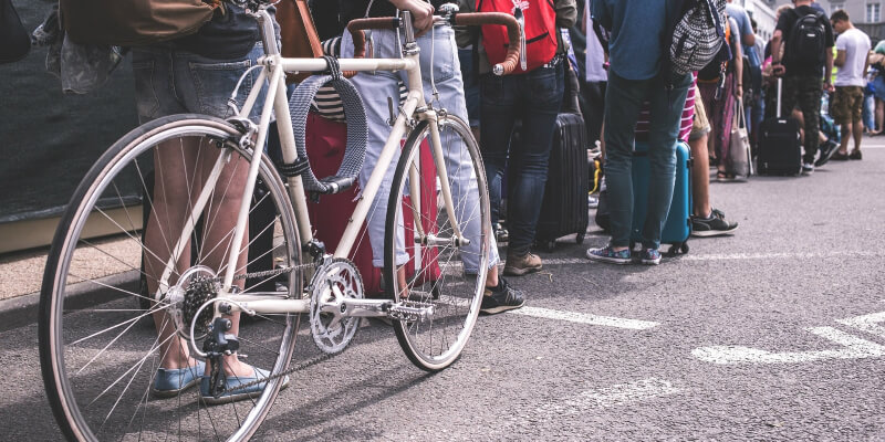 Fahrrad in öffentlichen Verkehrsmitteln transportieren