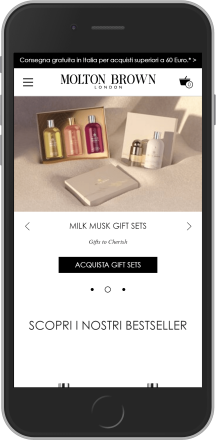 Molton Brown Italy on mobile