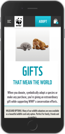 WWF Canada on mobile