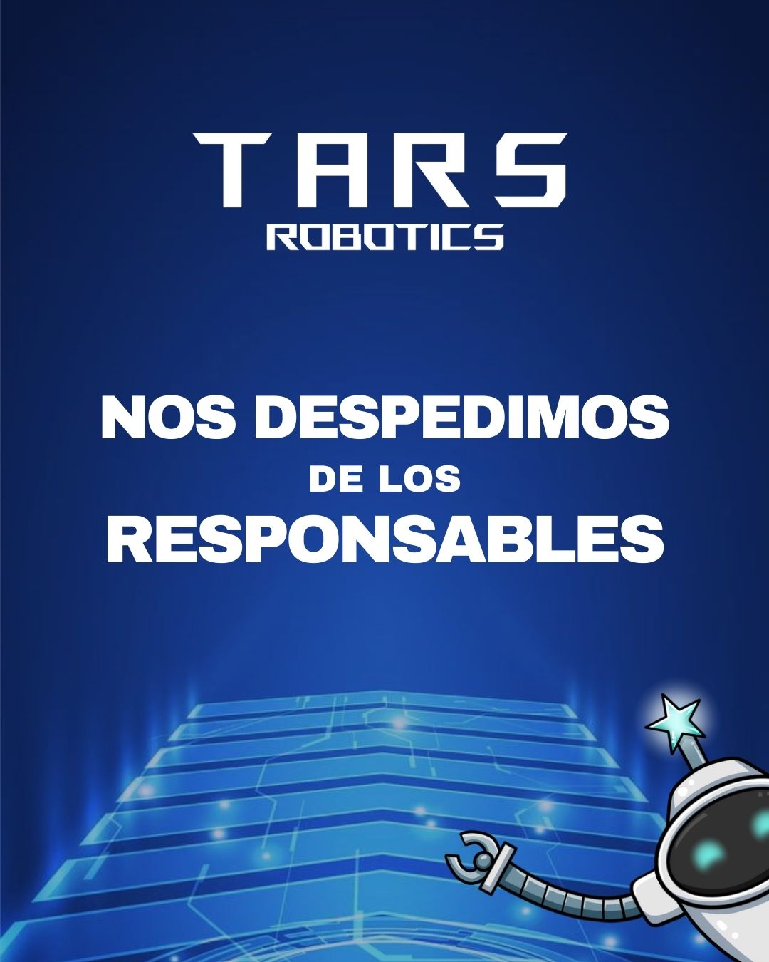 Nos despedimos de los responsables...