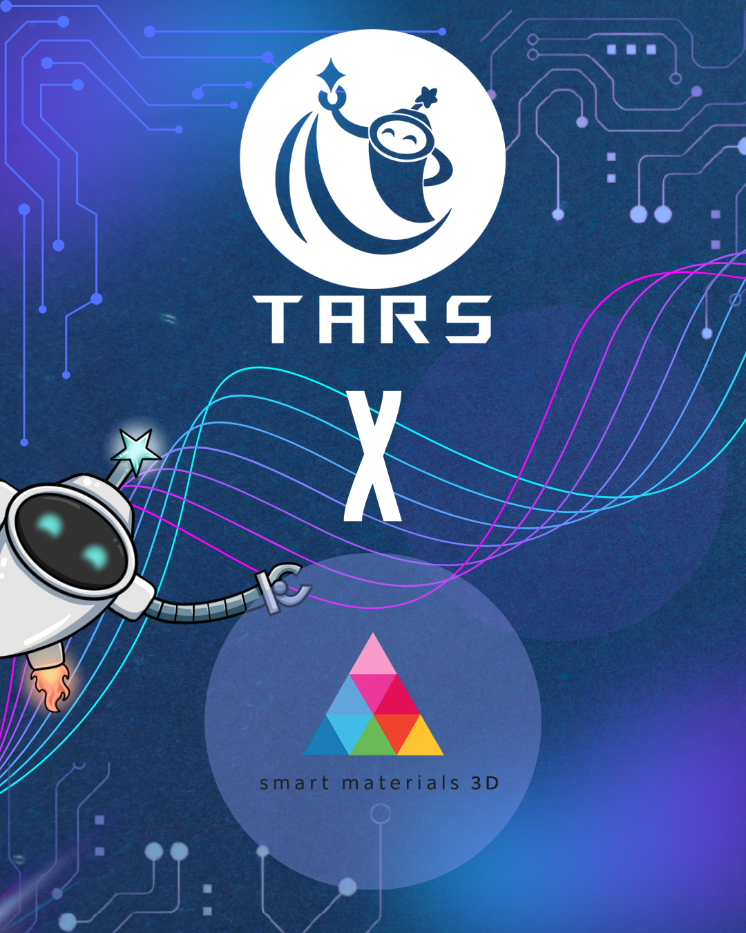 TARS UPV suma a Smart Materials 3D como nuevo colaborador