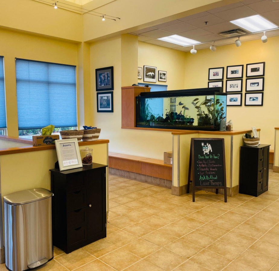Huffard Animal Hospital Lobby