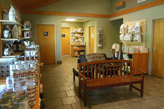 Lobby area and products at Animal Hospital of Signal Mountain
