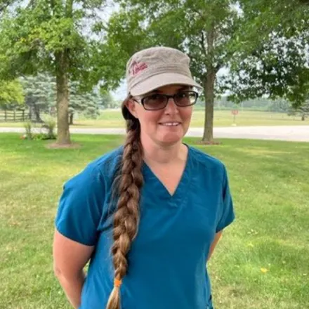 Tanya Loehr at Wisconsin Equine Clinic