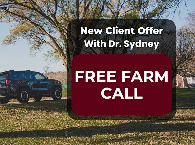 Free Farm Call with Dr. Syndey