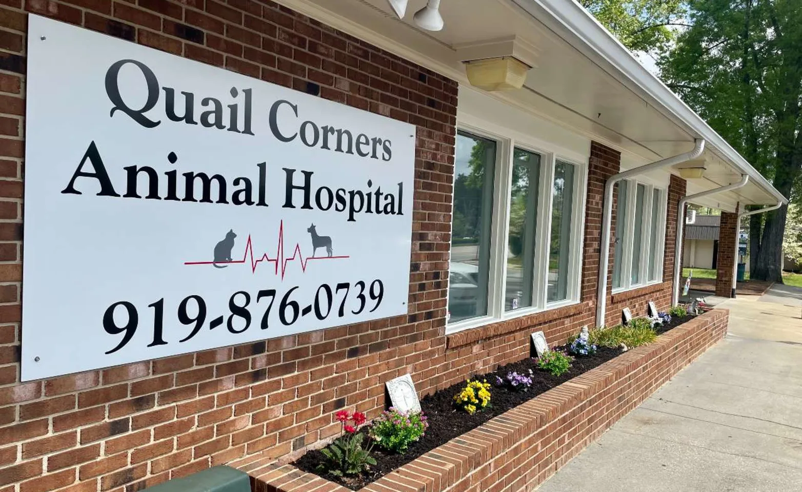 Quail Corners Animal Hospital Front