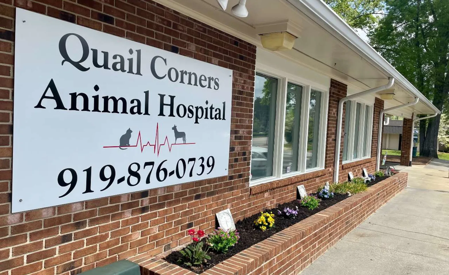 Quail Corners Animal Hospital Front Quail Corners Animal Hospital Front