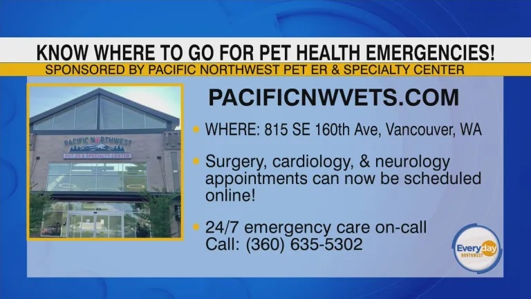 Pacific Northwest Pet Emergency & Specialty Center (PACWVETS) - KOIN 6 News Feature
