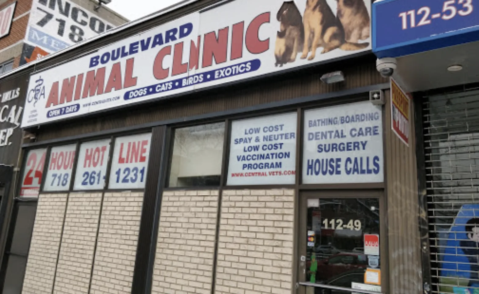 Exterior of Premier Veterinary Medical Group - Boulevard Animal Clinic
