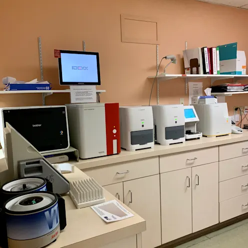 Lab Area at Camboro Veterinary Hospital Lab Area at Camboro Veterinary Hospital