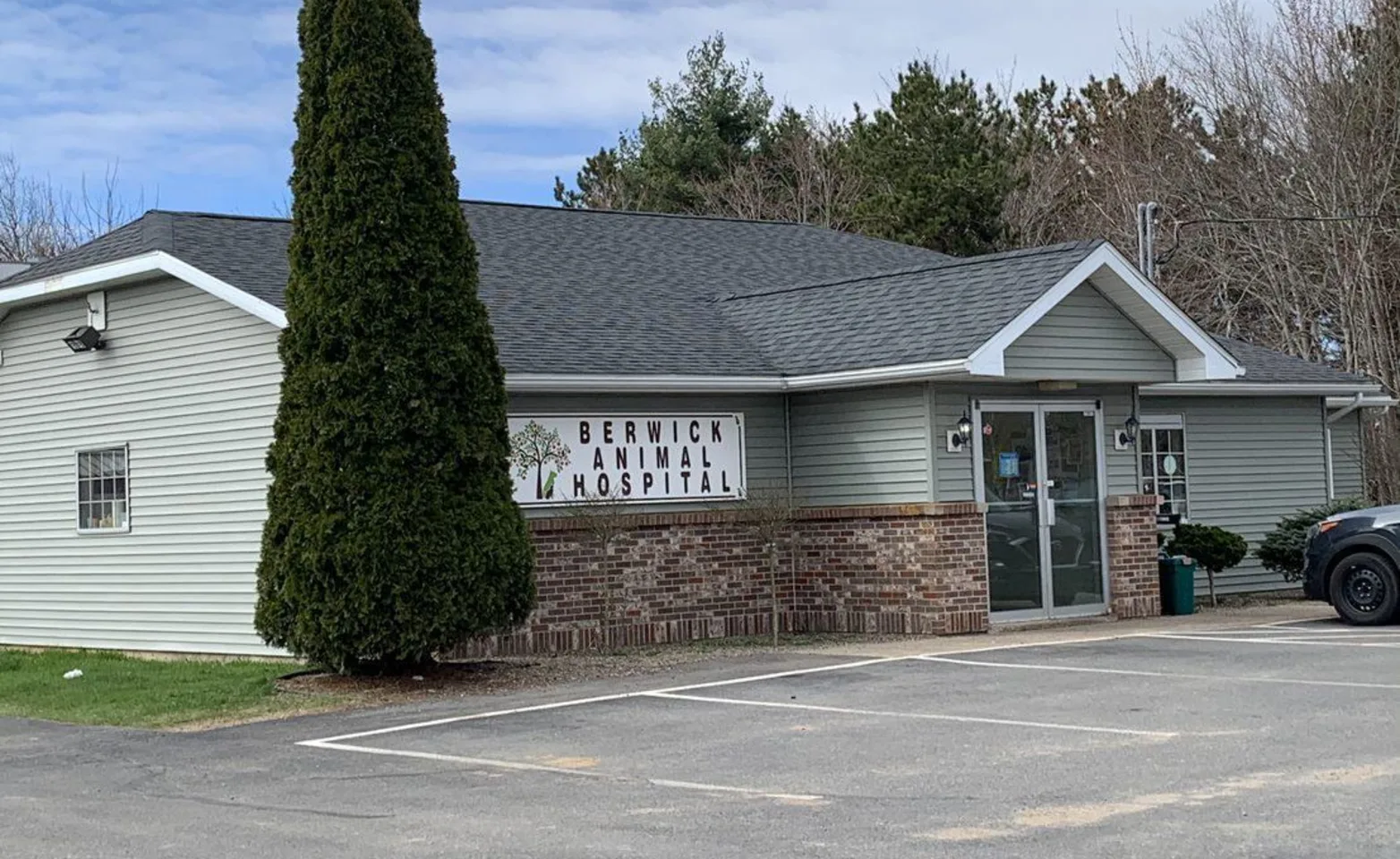 Front of the Berwick Animal Hospital Front of the Berwick Animal Hospital