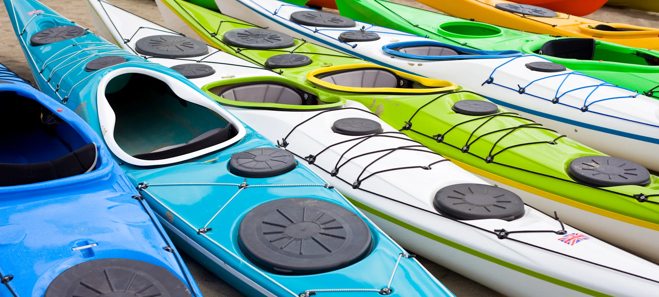 colorful kayaks colorful kayaks
