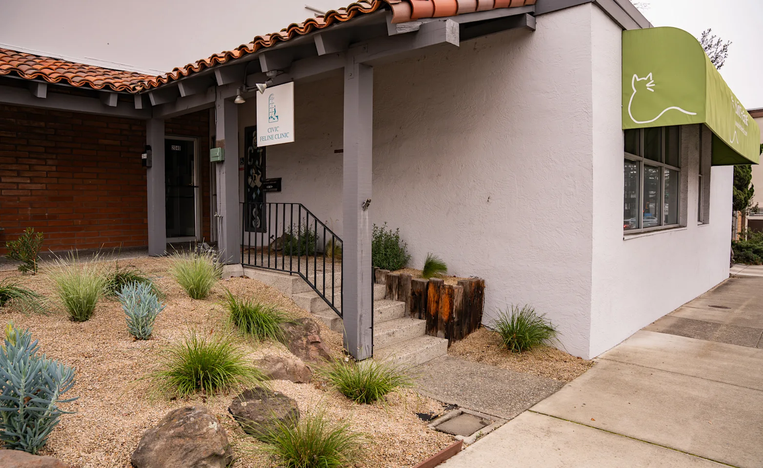 Exterior of Civic Feline Clinic Exterior of Civic Feline Clinic
