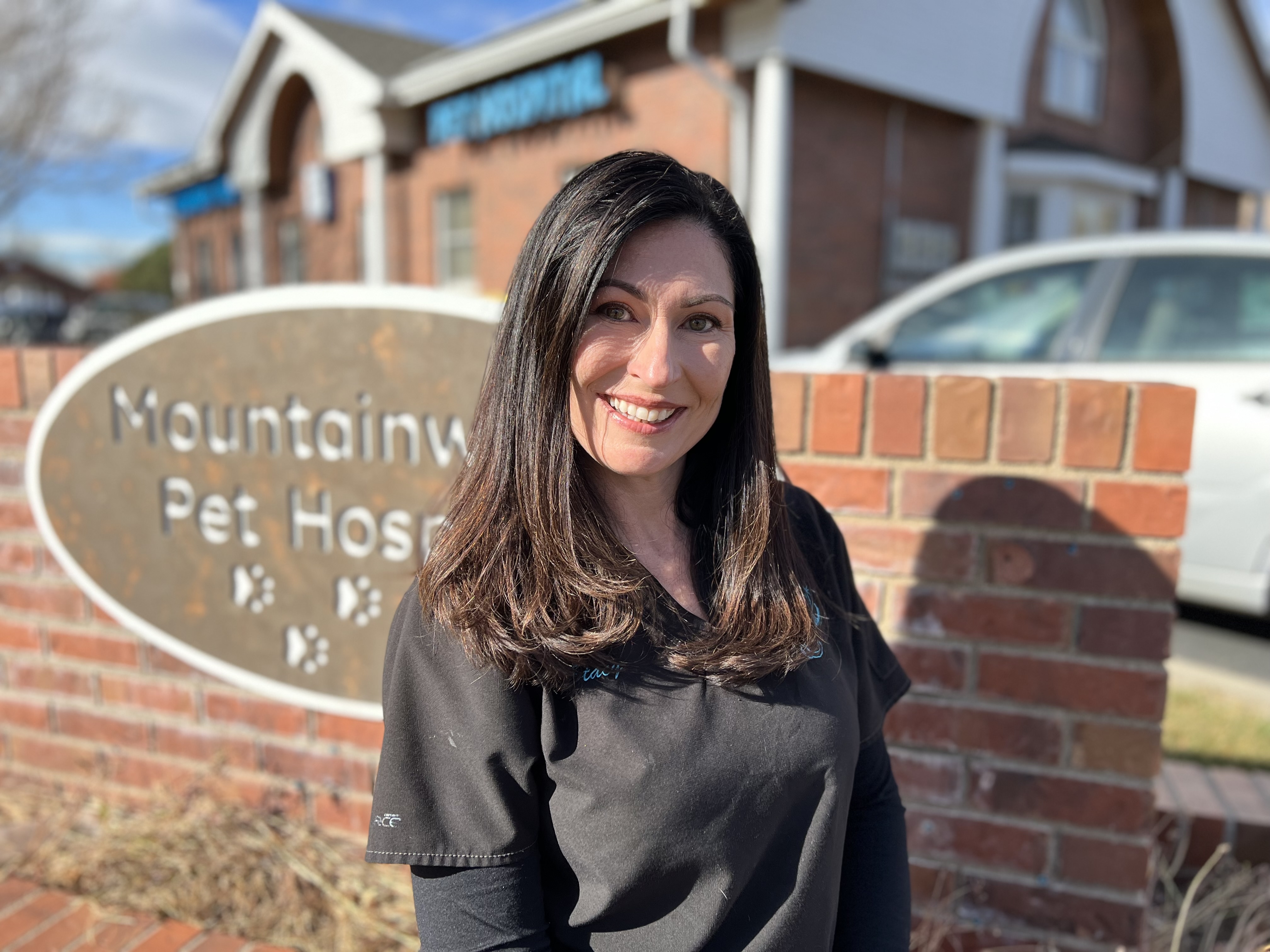 Stacy Bekkela, vet tech at Mountainwood Pet Hospital