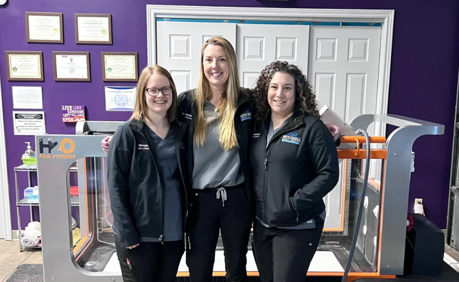 Our Rehabilitation Team at Mitchell Animal Hospital Our Rehabilitation Team at Mitchell Animal Hospital