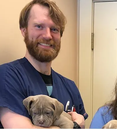 Justin L. at Middlesex County Animal Hospital Justin L. at Middlesex County Animal Hospital