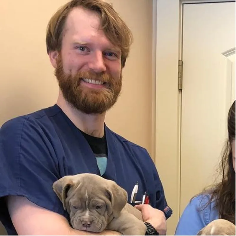 Justin L. at Middlesex County Animal Hospital Justin L. at Middlesex County Animal Hospital