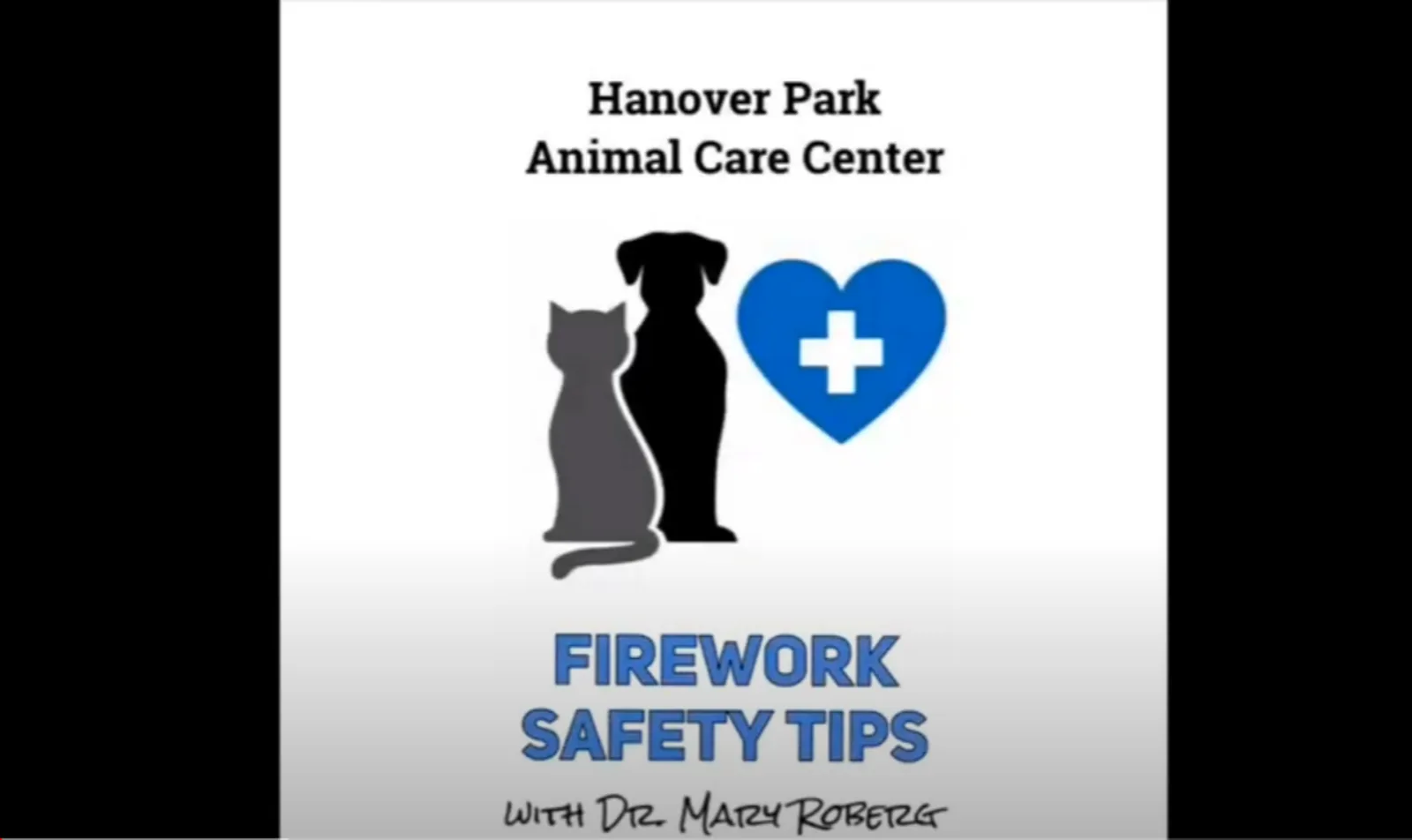 Firework Safety Tips Video at Hanover Park Animal Care Center