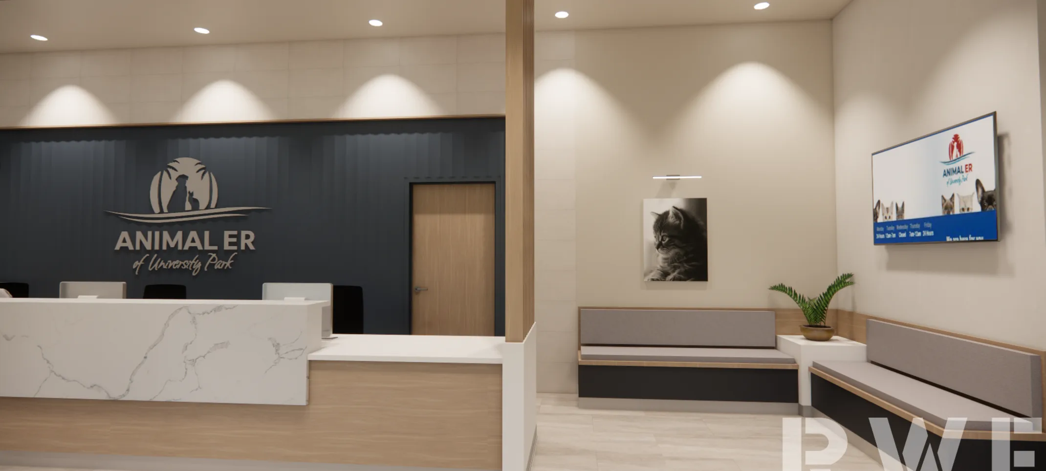 Animal ER of University Park - New Location Rendering Image Animal ER of University Park - New Location Rendering Image