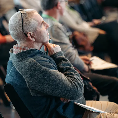 Dr. Saegeant sitting Dr. Saegeant sitting