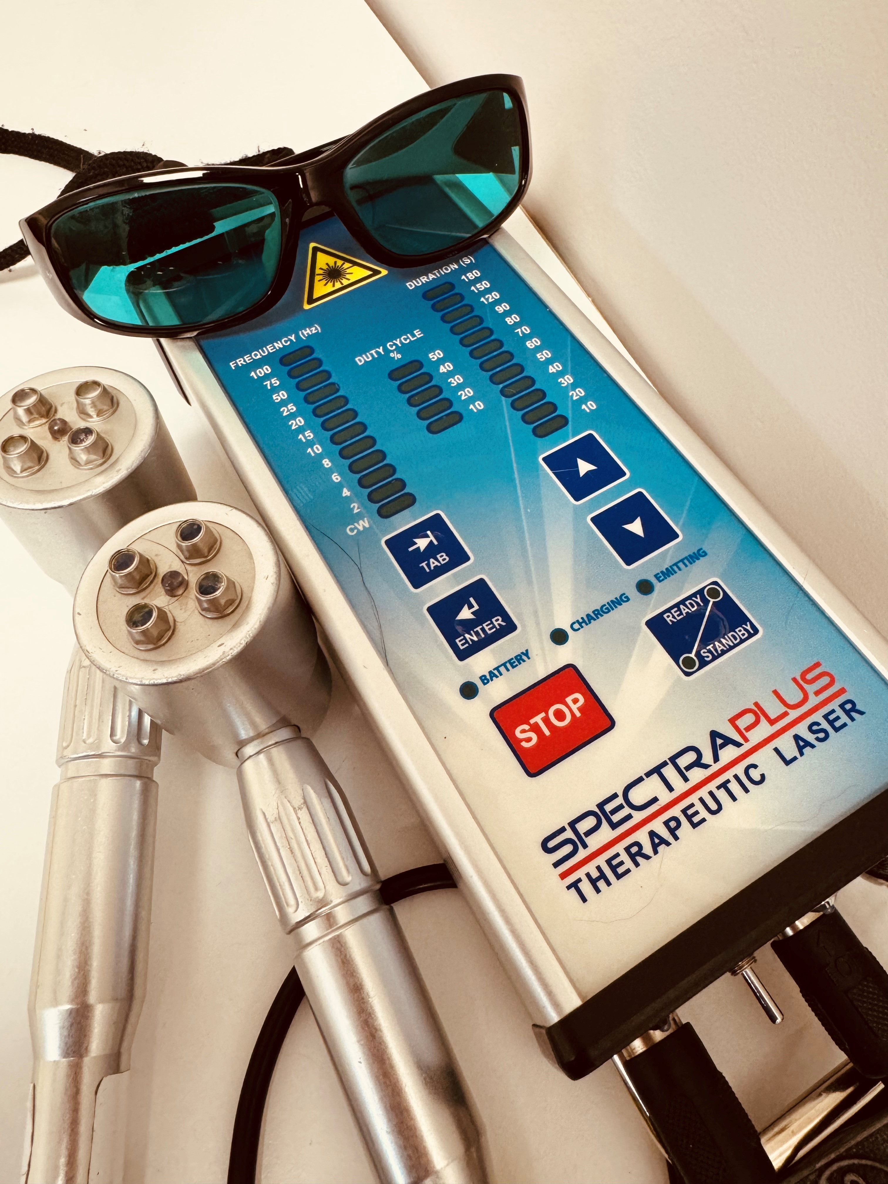 Laser therapy machine