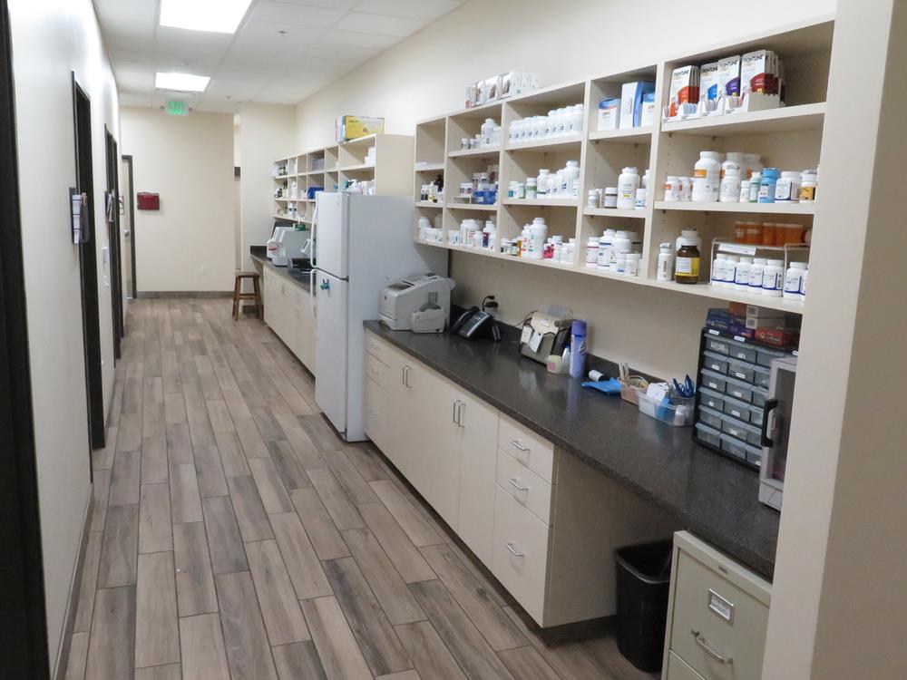 A pharmacy with a different view