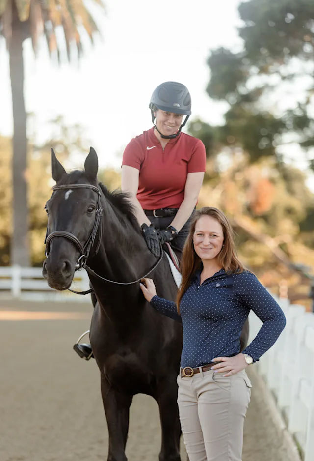 Dr.Yacom and show jumping client Dr.Yacom and show jumping client