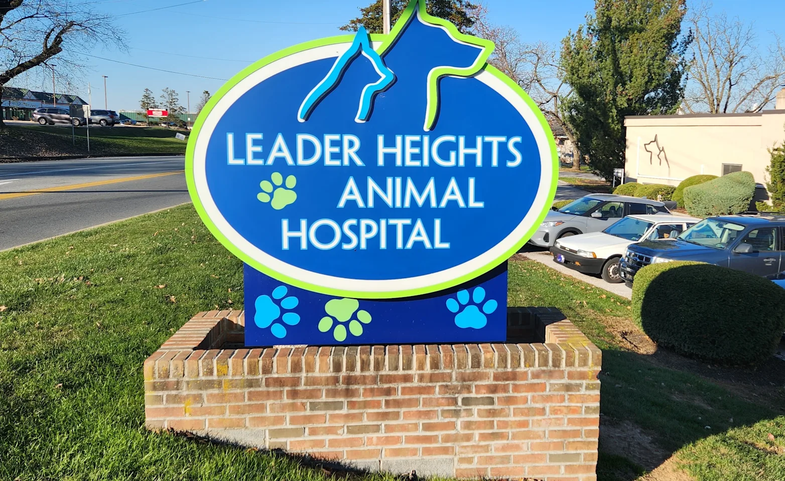 Leader Height Sign