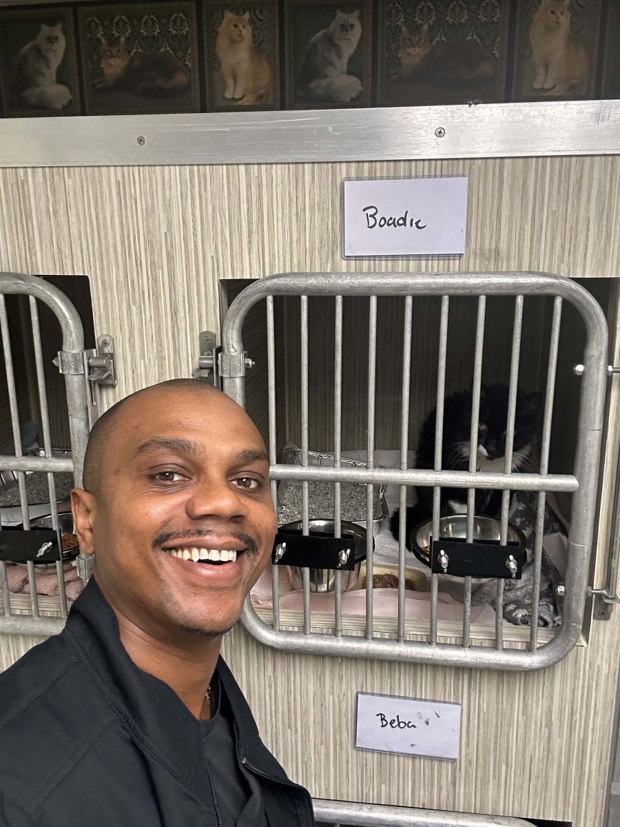 Technician with Patient