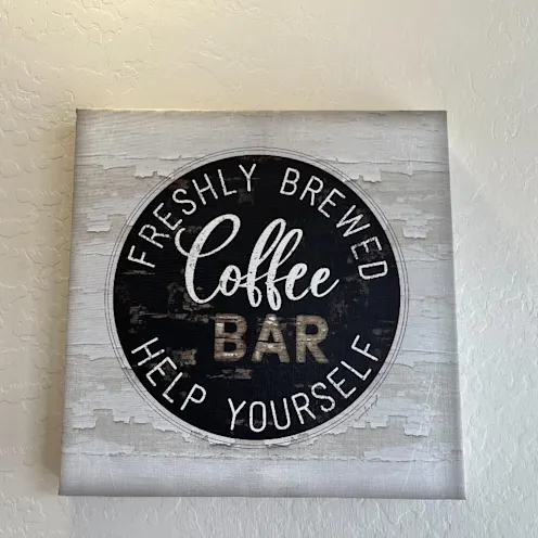 Coffee Bar Sign Coffee Bar Sign