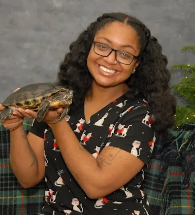 Maurissa Martin with cat Maurissa Martin with cat