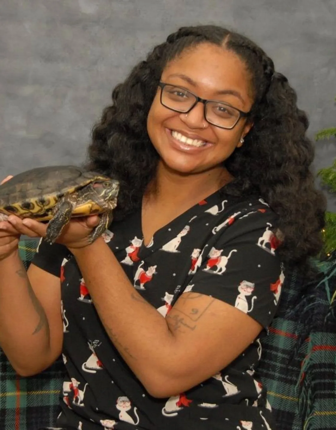 Maurissa Martin with cat Maurissa Martin with cat