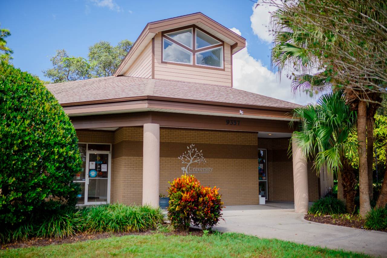 Outside of University Animal Hospital